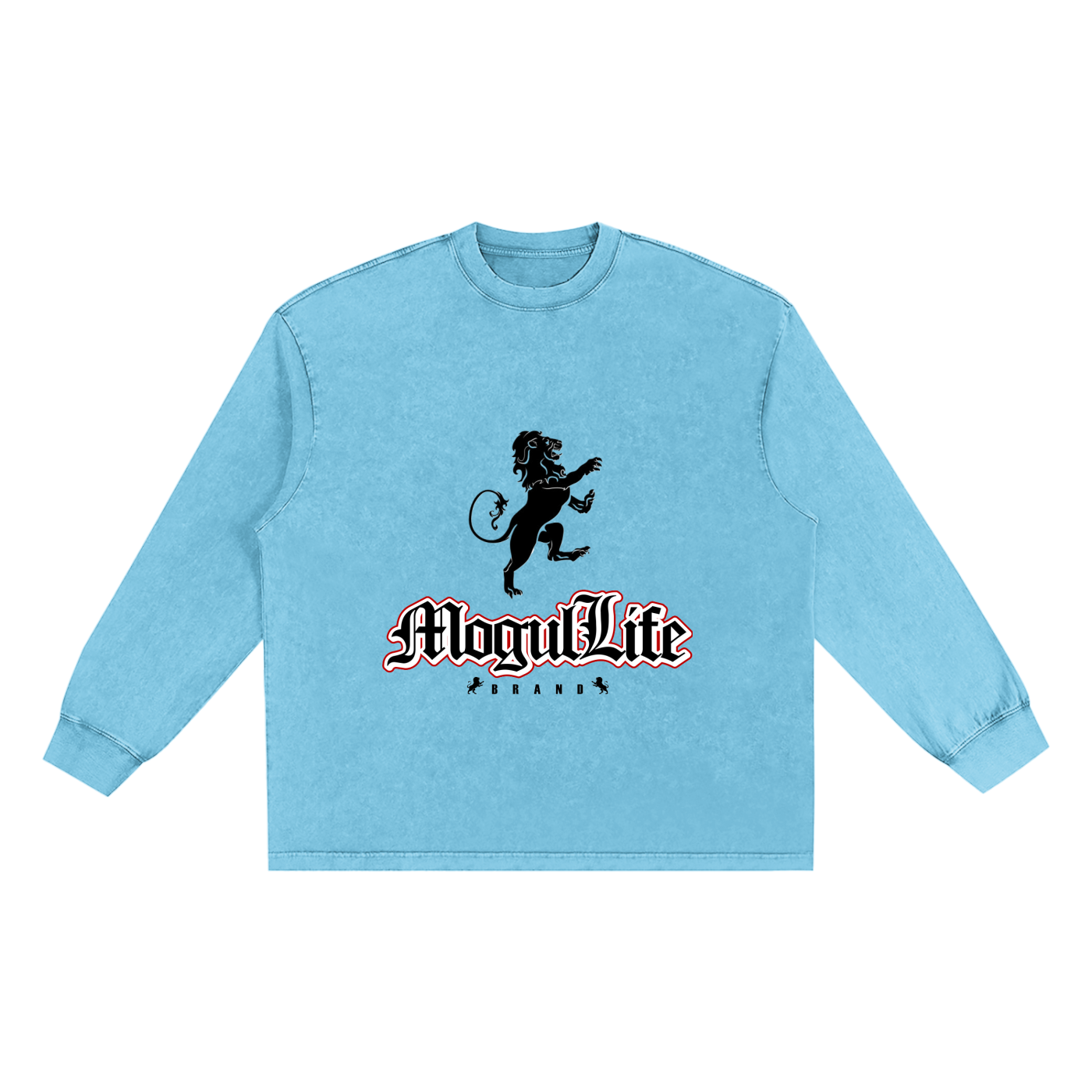 Snow Washed Oversize Long Sleeve T-shirt