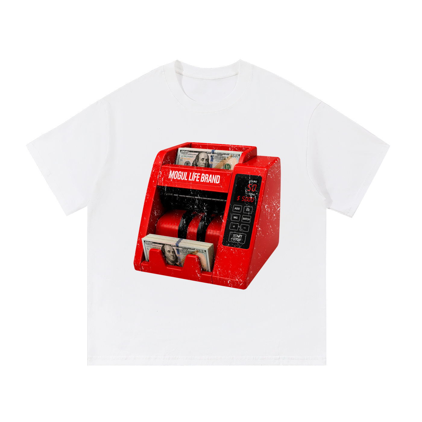 MGLB Money Counter Tee (White)