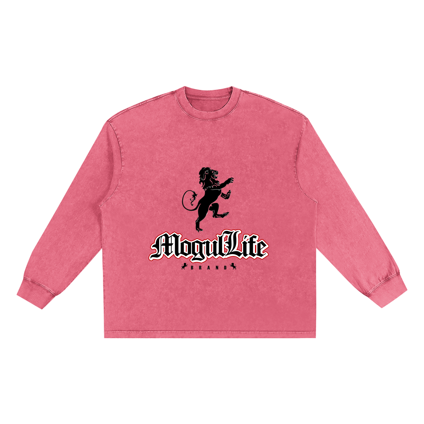 Snow Washed Oversize Long Sleeve T-shirt